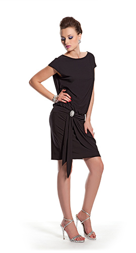 Schwarzes Cocktailkleid